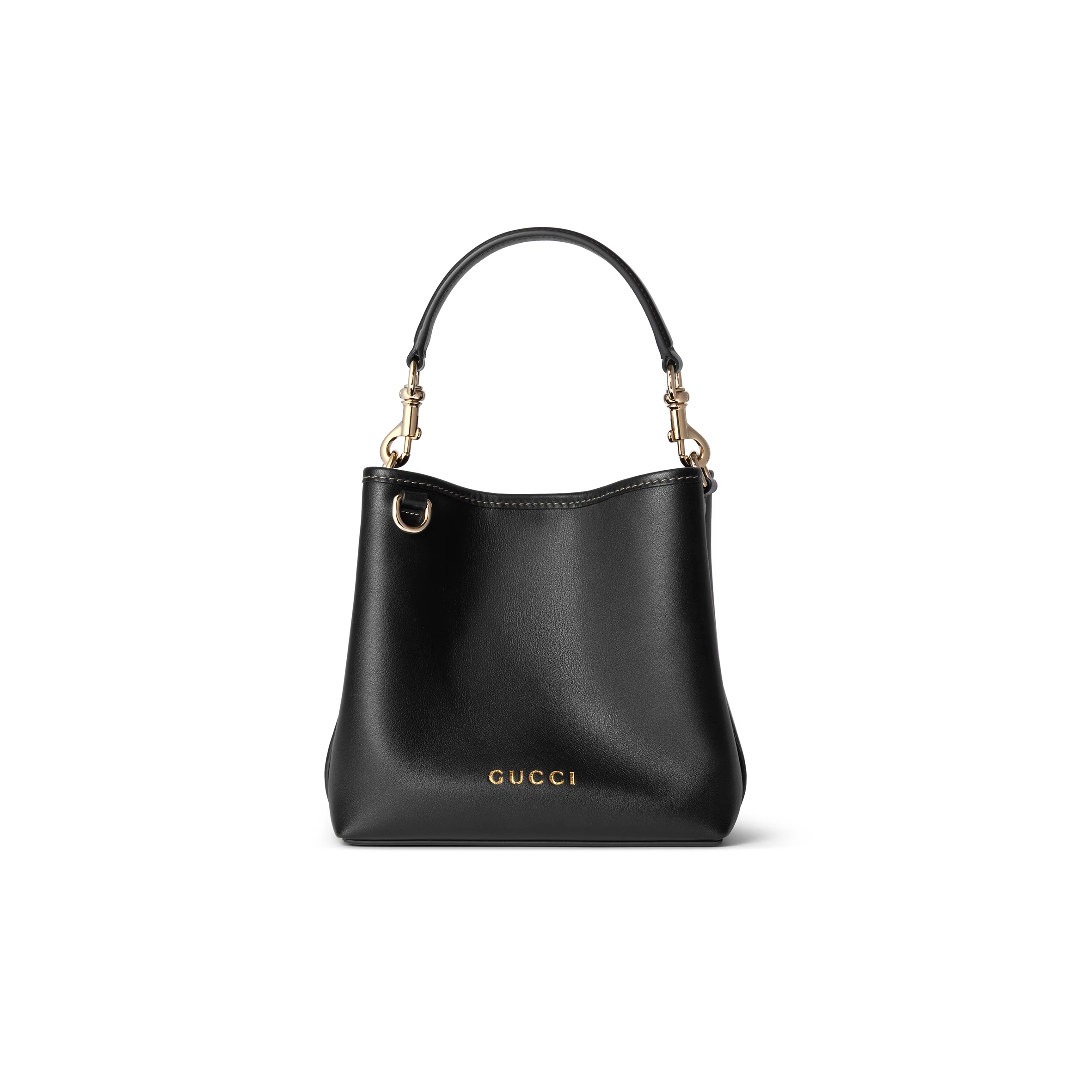 GUCCI GG EMBLEM MINI BUCKET BAG 815118 (19*18*11cm)
